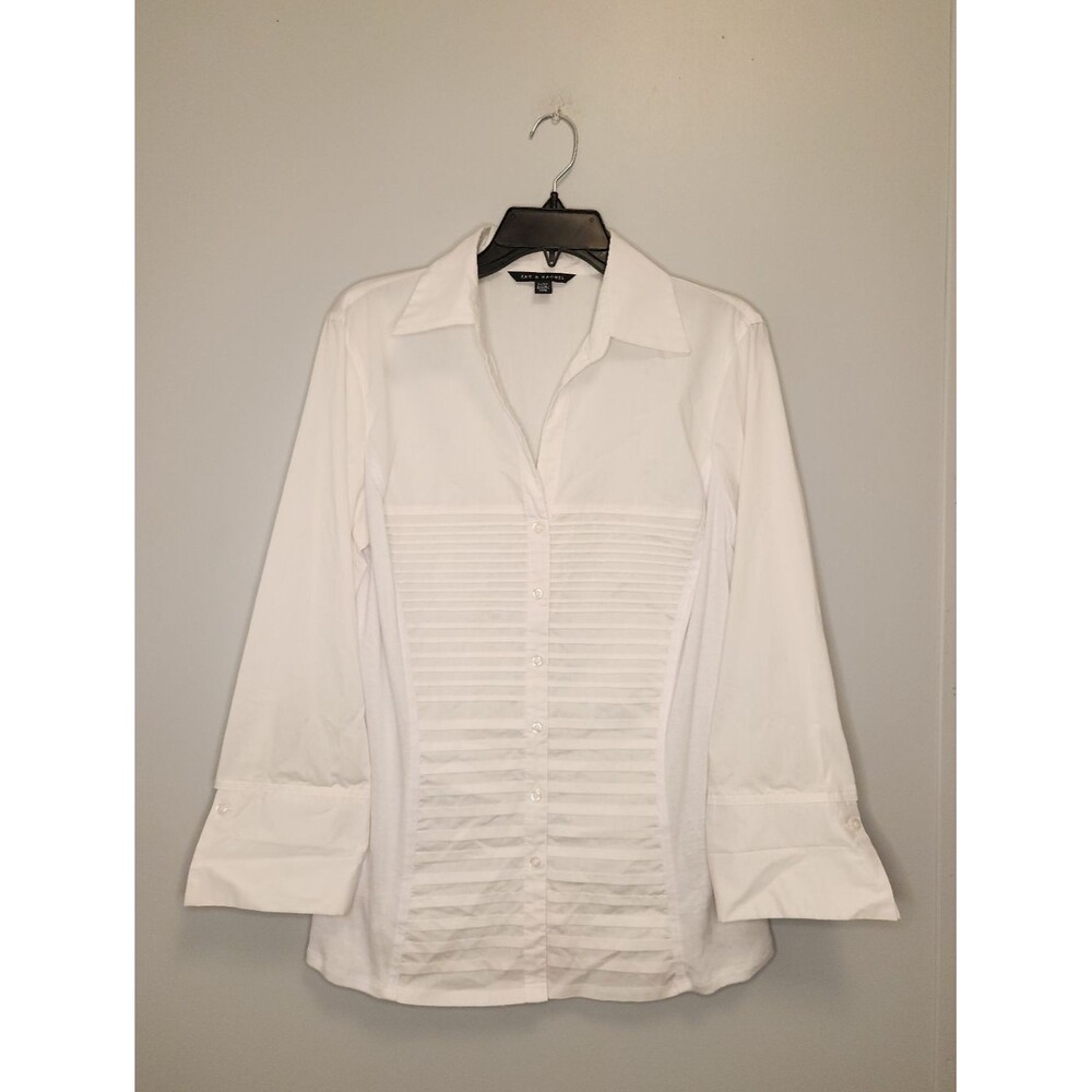 Zac & Rachel Cuff Sleeve Button-down Shirt Size XL